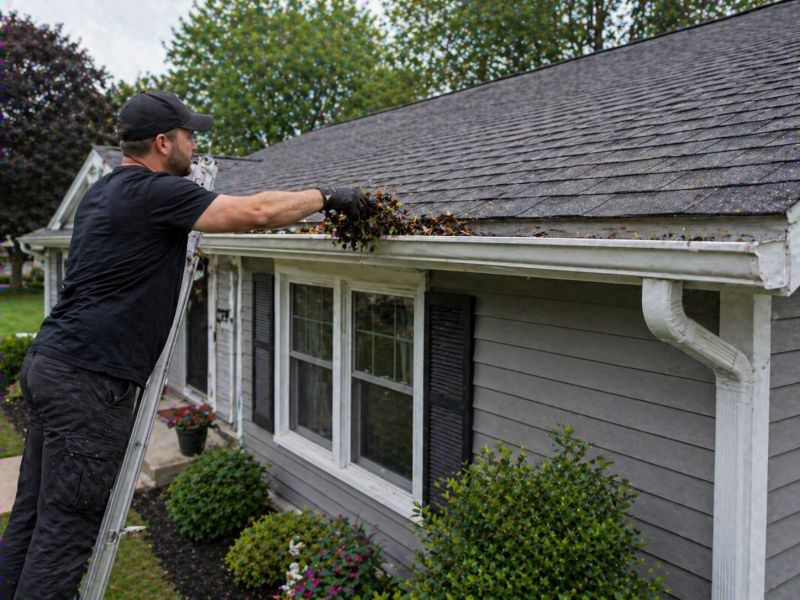 Clogged Gutter Clearing in Richmond, VA