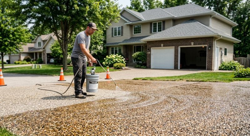 Concrete Driveway Sealing in Gig Harbor, WA