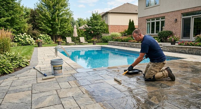 Concrete Patio Sealing in Puyallup, WA