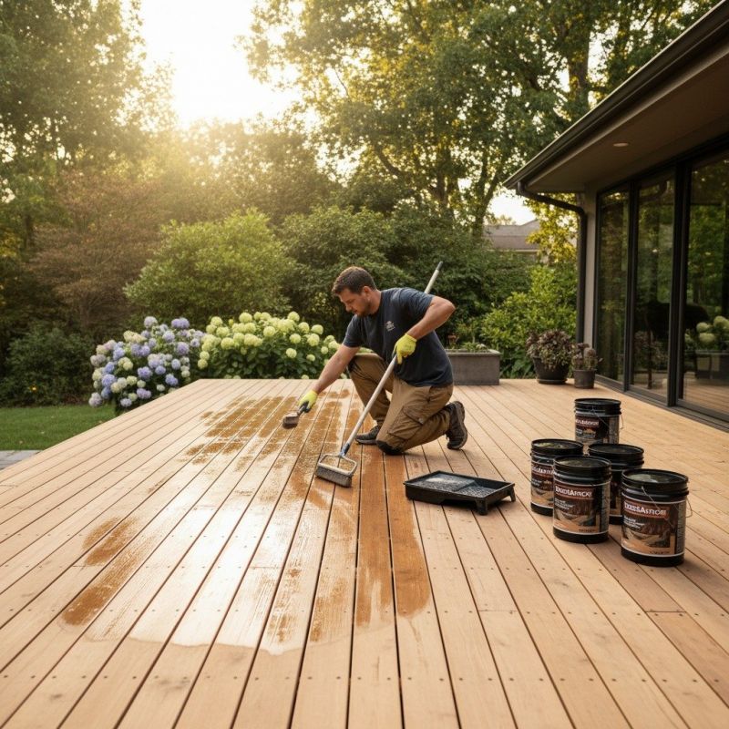 Deck Sealing in Gig Harbor, WA